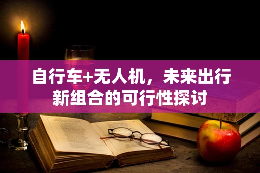 自行车+无人机，未来出行新组合的可行性探讨