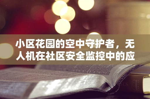 小区花园的空中守护者，无人机在社区安全监控中的应用与挑战