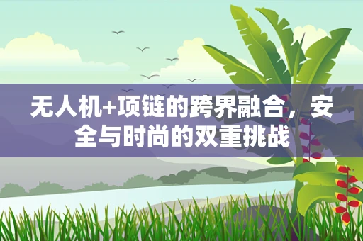 无人机+项链的跨界融合，安全与时尚的双重挑战
