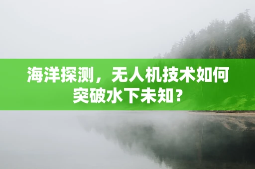 海洋探测，无人机技术如何突破水下未知？