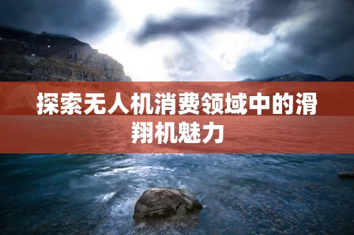 探索无人机消费领域中的滑翔机魅力