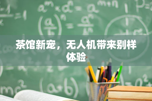 茶馆新宠，无人机带来别样体验