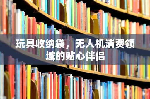 玩具收纳袋，无人机消费领域的贴心伴侣