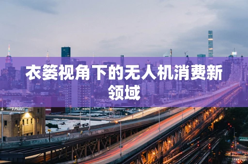 衣篓视角下的无人机消费新领域