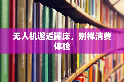 无人机邂逅蹦床，别样消费体验