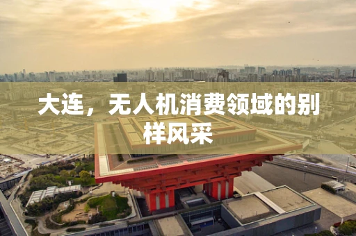 大连，无人机消费领域的别样风采