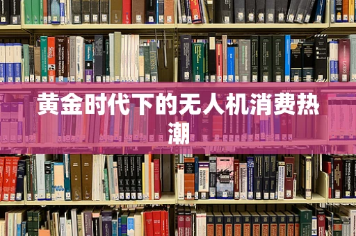 黄金时代下的无人机消费热潮