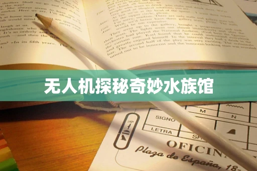 无人机探秘奇妙水族馆