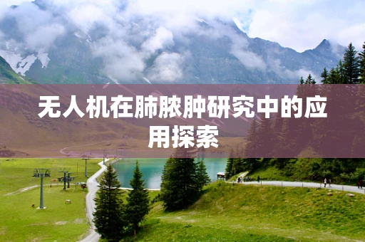 无人机在肺脓肿研究中的应用探索