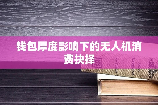 钱包厚度影响下的无人机消费抉择