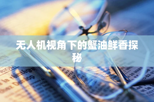 无人机视角下的蟹油鲜香探秘