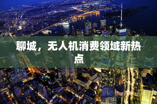 聊城，无人机消费领域新热点