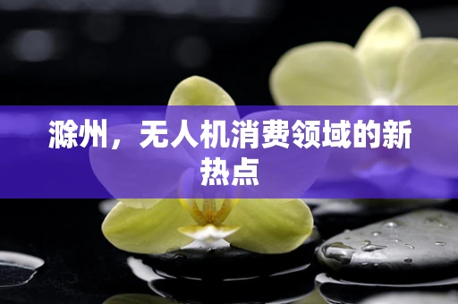 滁州，无人机消费领域的新热点