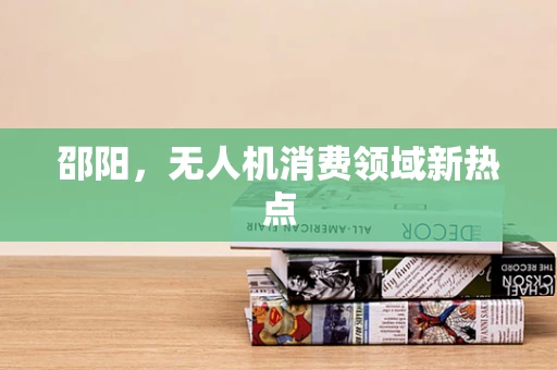 邵阳，无人机消费领域新热点
