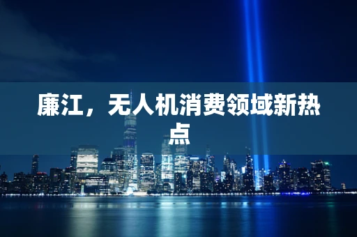 廉江，无人机消费领域新热点