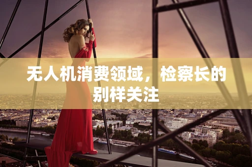 无人机消费领域，检察长的别样关注