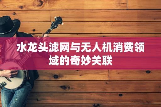 水龙头滤网与无人机消费领域的奇妙关联