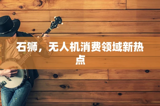 石狮，无人机消费领域新热点