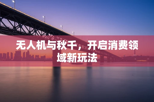 无人机与秋千，开启消费领域新玩法