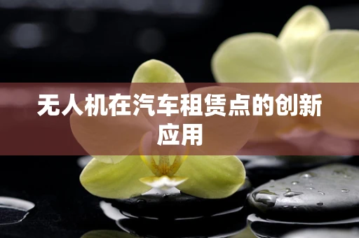 无人机在汽车租赁点的创新应用