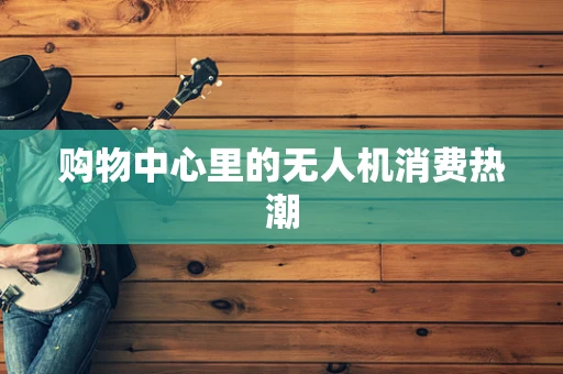 购物中心里的无人机消费热潮