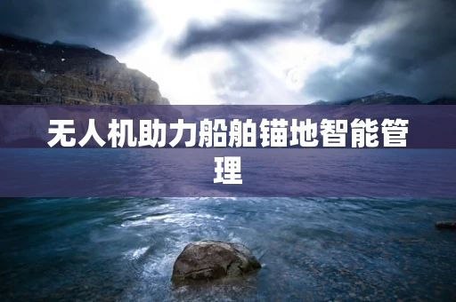 无人机助力船舶锚地智能管理