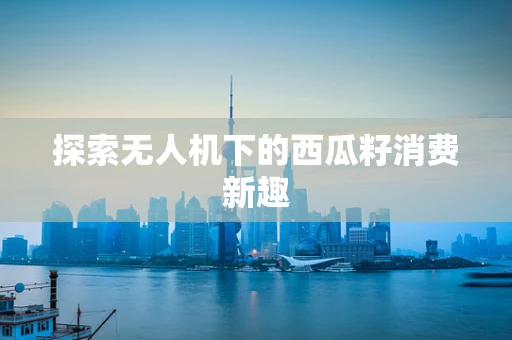 探索无人机下的西瓜籽消费新趣