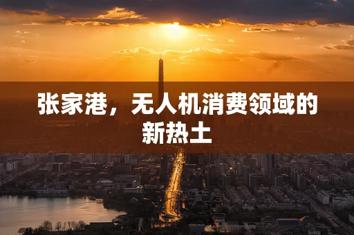 张家港，无人机消费领域的新热土