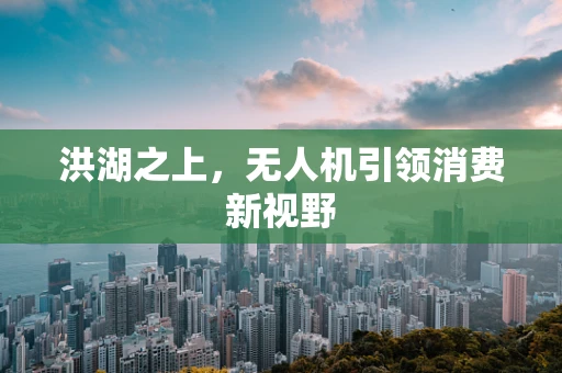 洪湖之上，无人机引领消费新视野
