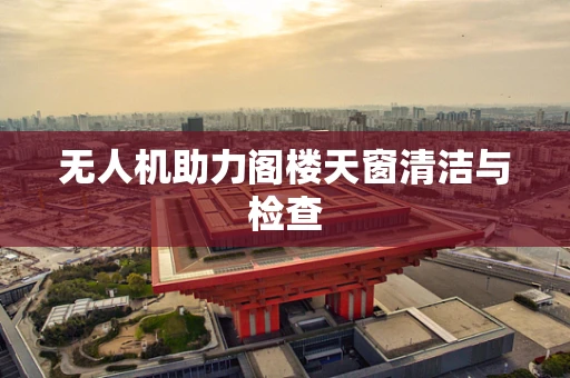 无人机助力阁楼天窗清洁与检查